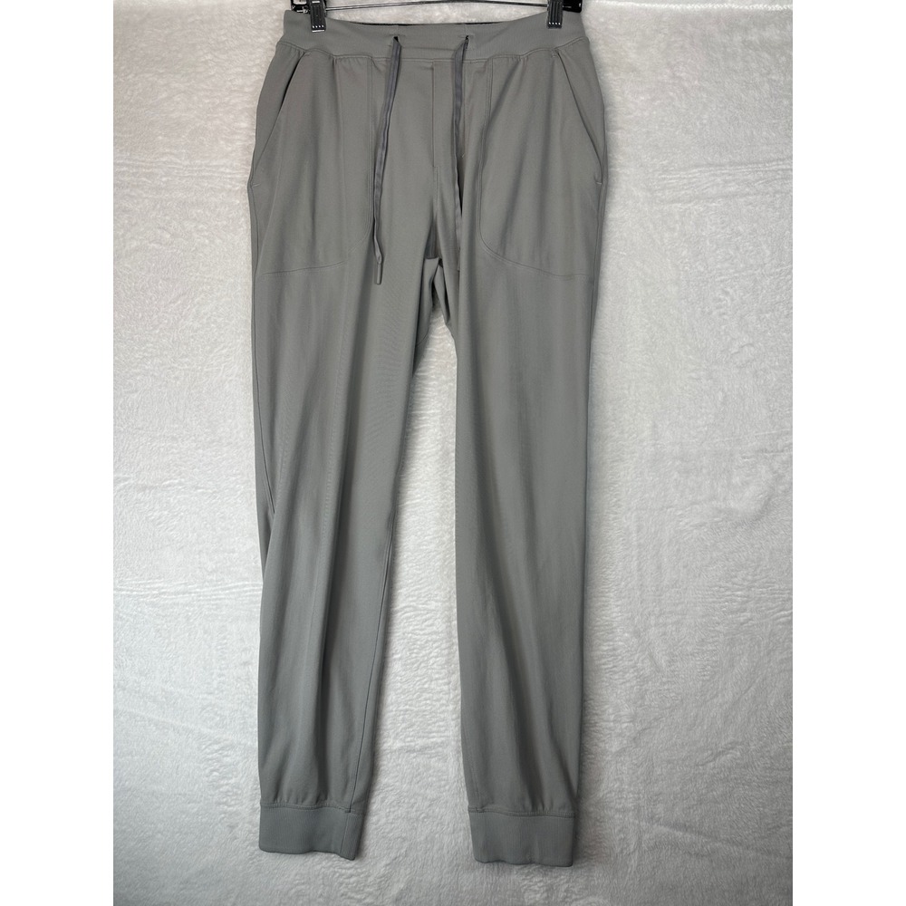 Lululemon ABC Jogger Mens S Grey Recycled Polyester Drawstring Cuffs